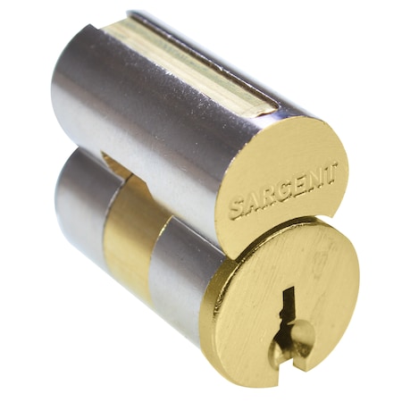 Sargent LFIC Core, LA Keyway, 1-Bitted, US4, PK4 6300 LA 4 (4PK)